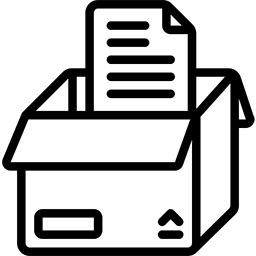 Přiložení dokladu ikona